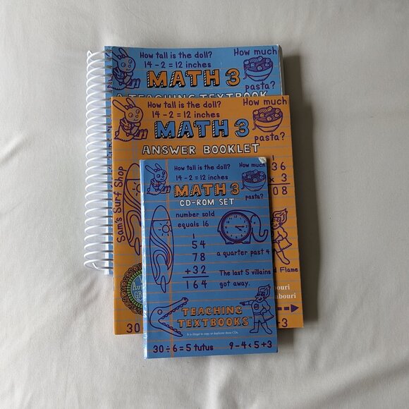 Teaching Textbooks Set 3 - Picture 1 of 3